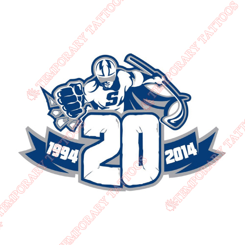 Syracuse Crunch Customize Temporary Tattoos Stickers NO.9160